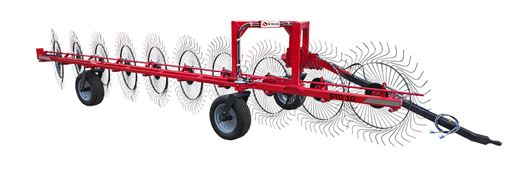STC 10 Pull Type Inline Hay Rake || Surmak Agricultural Machinery