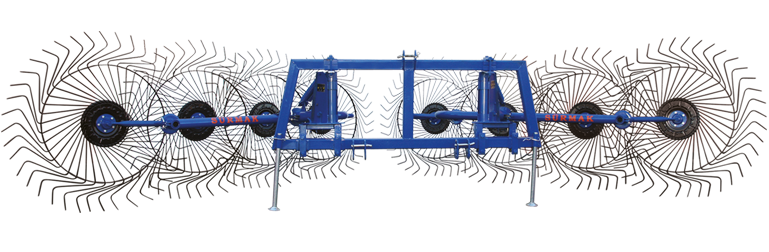 ST 8 3 Point Hitch Hay Rake || Surmak Agricultural Machinery